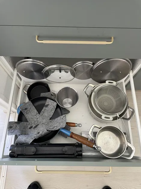 Giá đỡ nắp cho bếp IKEA Metod - Image 3