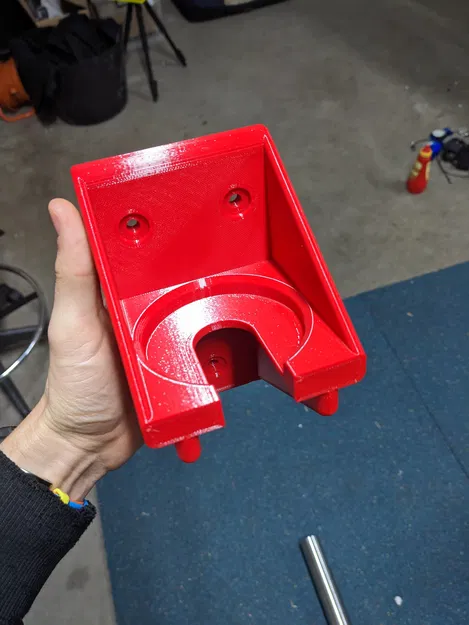 Giá đỡ tạ Olympic treo tường thẳng đứng + Bộ phận chống va đập - Image 12