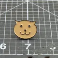 Ghim cài đầu mèo men - Thumbnail 1