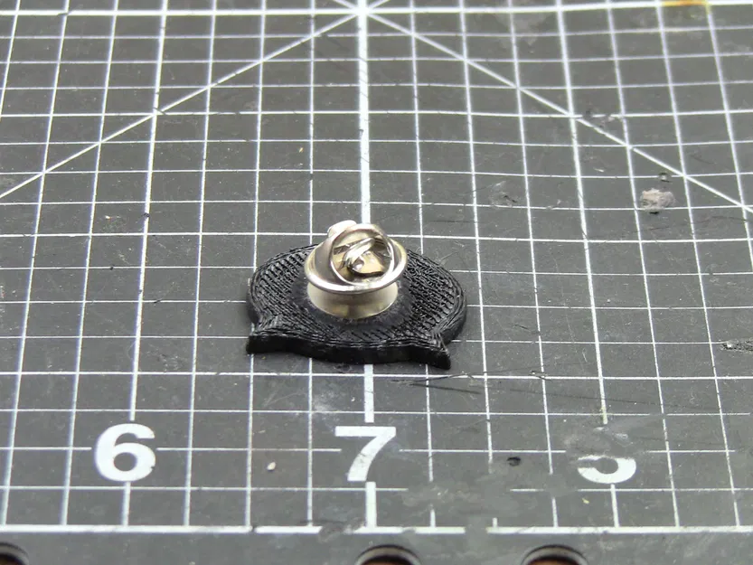 Ghim cài đầu mèo men - Image 5