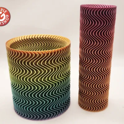 Bộ Bình Hoa Mê Hoặc - Sóng Vỗ