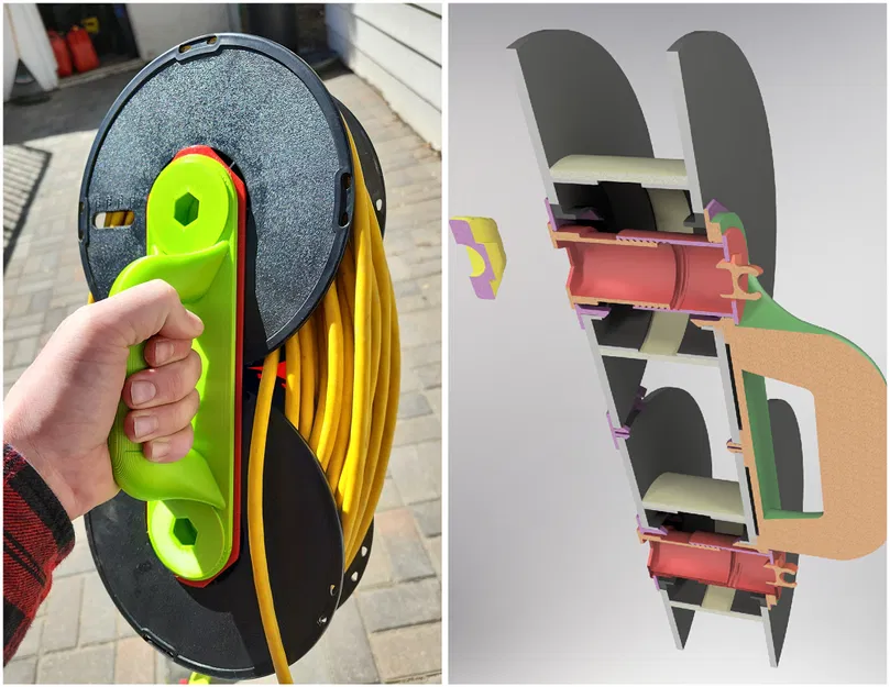 Dụng cụ quấn dây cho 2 cuộn dây - Image 1