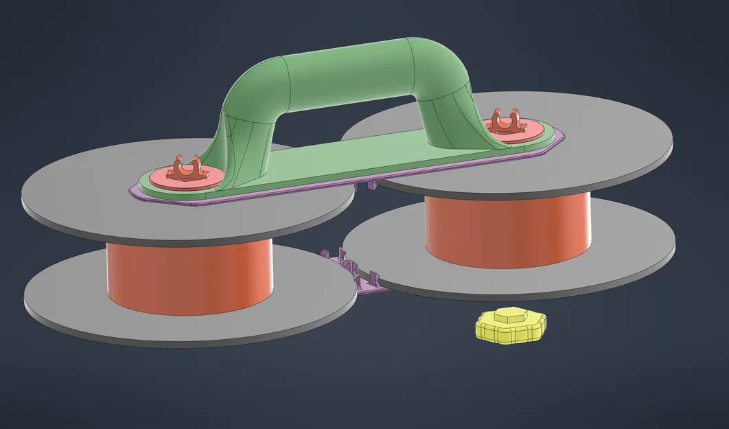 Dụng cụ quấn dây cho 2 cuộn dây - Image 3