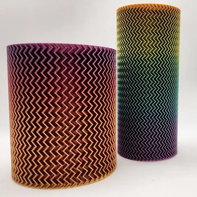 Bộ Bình Hoa Bắt Mắt - ZigZags