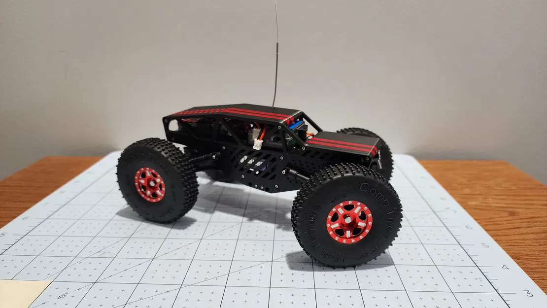 Khung Sườn Tremor V2 cho Scx24 - Image 5