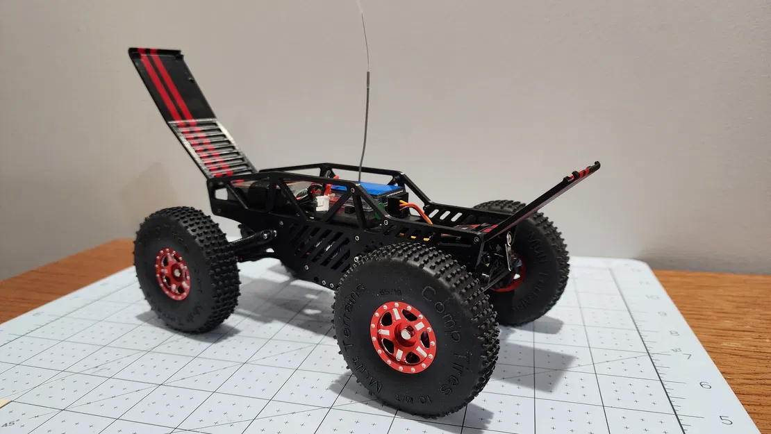 Khung Sườn Tremor V2 cho Scx24 - Image 6