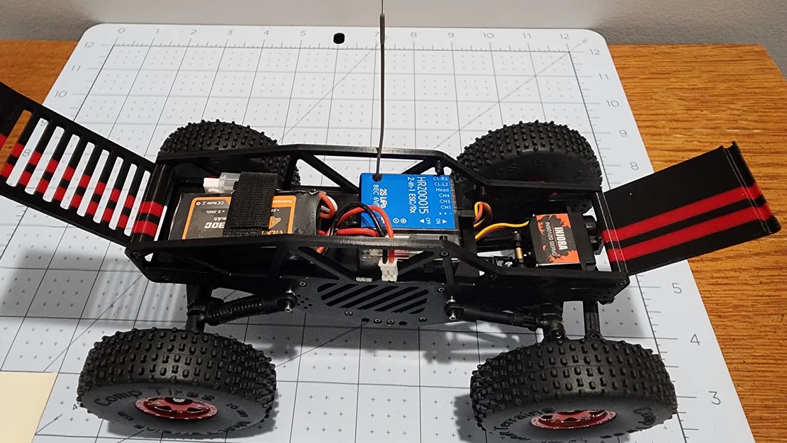 Khung Sườn Tremor V2 cho Scx24 - Image 7