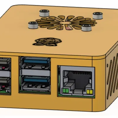 Vỏ quạt Raspberry Pi cho 4B