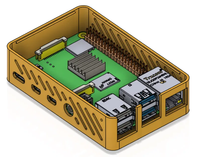 Vỏ quạt Raspberry Pi cho 4B - Image 5