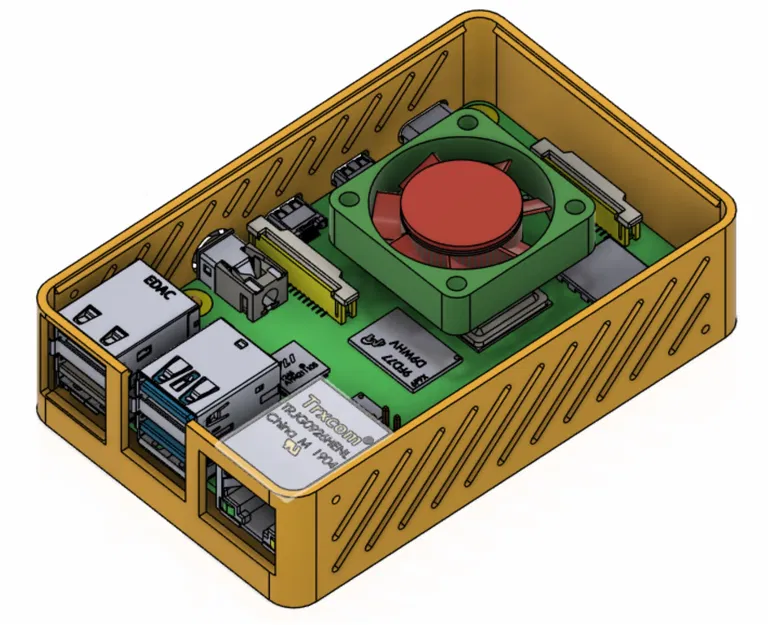 Vỏ quạt Raspberry Pi cho 4B - Image 7