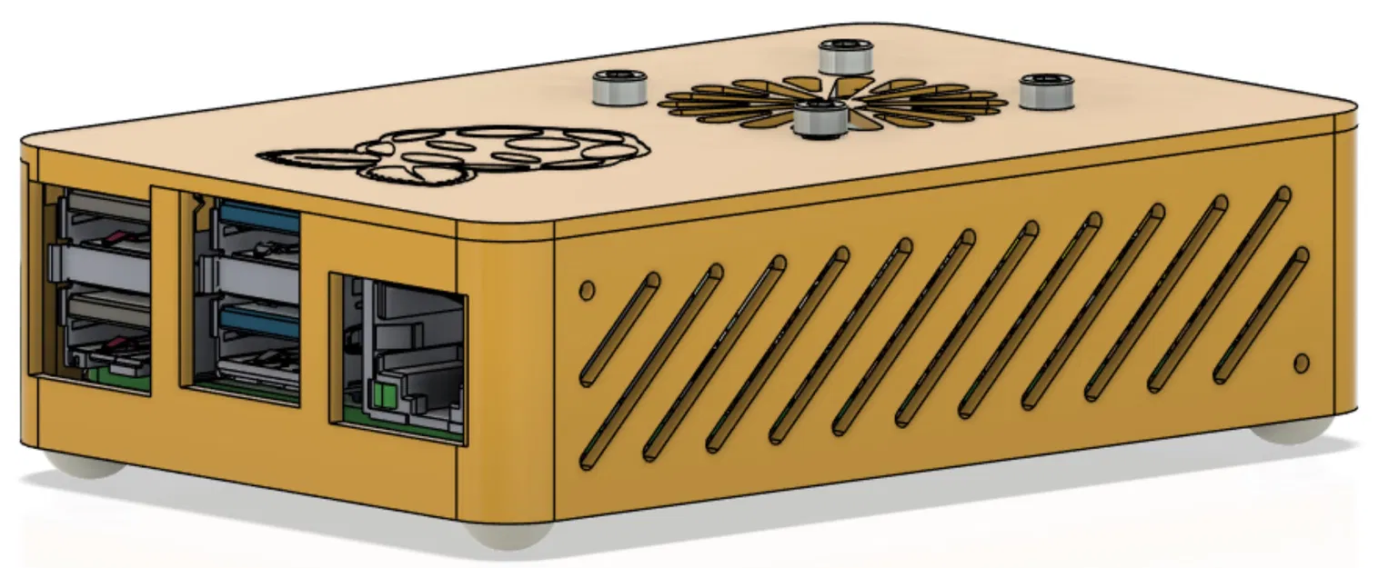 Vỏ quạt Raspberry Pi cho 4B - Image 8