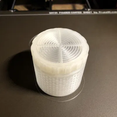 Hộp đựng cuộn sợi có túi hút ẩm silica