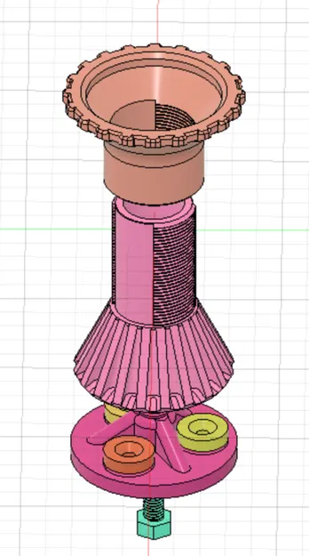 Giá đỡ cuộn chỉ có vòng bi + nam châm, sửa nhanh - Image 6