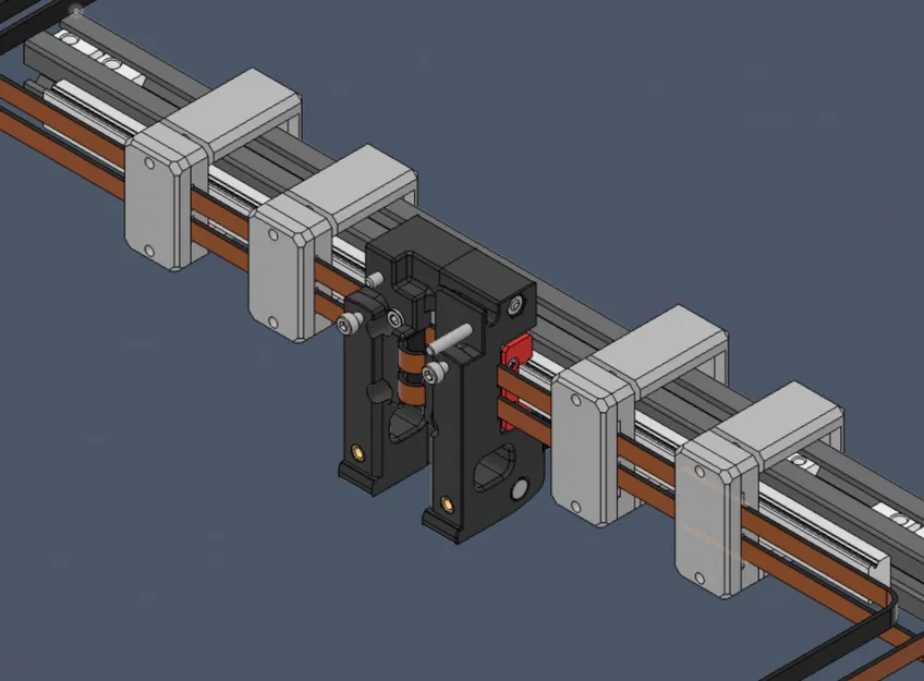 Phụ kiện hỗ trợ lắp dây đai VORON AB (Kẹp) - Image 1