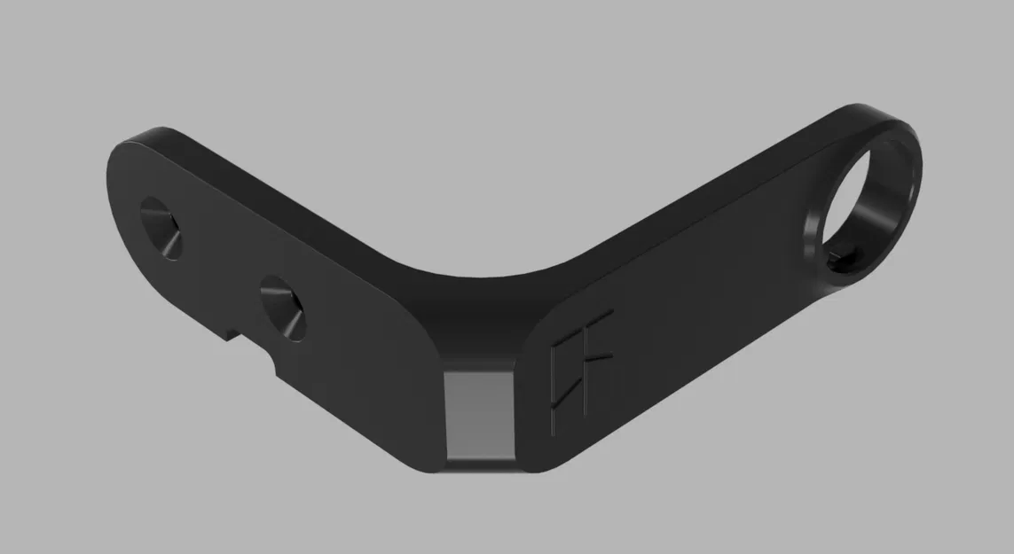 Giá đỡ cuộn sợi gắn bên X1C AMS-Remix (Cần con lăn Ender3S1) - Image 1