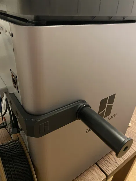 Giá đỡ cuộn sợi gắn bên X1C AMS-Remix (Cần con lăn Ender3S1) - Image 2