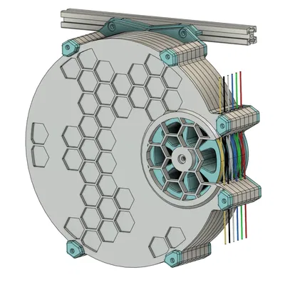 Stern-Wheeler: Bộ Đệm Sợi Nhựa Đa Vật Liệu