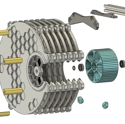 Stern-Wheeler: Bộ Đệm Sợi Nhựa Đa Vật Liệu