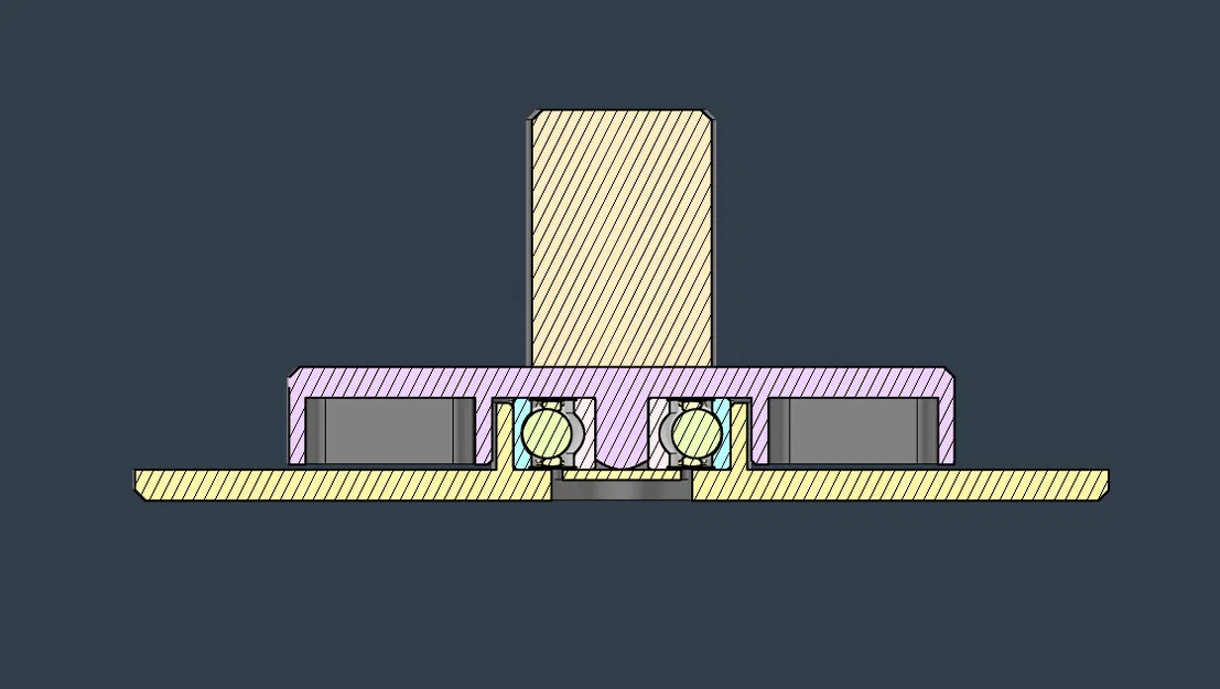 Giá đỡ cuộn thiếc hàn dọc v2 - Image 3