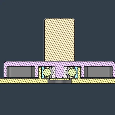 Giá đỡ cuộn thiếc hàn dọc v2