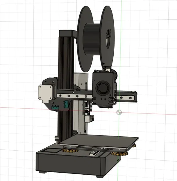 Dữ liệu STP/OBJ lắp ráp đầy đủ Kingroon KP3S - Image 1