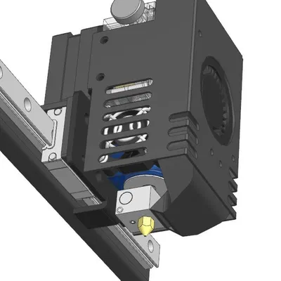 Dữ liệu STP/OBJ lắp ráp đầy đủ Kingroon KP3S