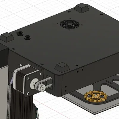 Dữ liệu STP/OBJ lắp ráp đầy đủ Kingroon KP3S