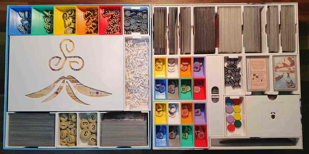 Spirit Island 2 Box Insert / Organizer / Storage Solution - Image 1