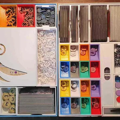 Spirit Island 2 Box Insert / Organizer / Storage Solution