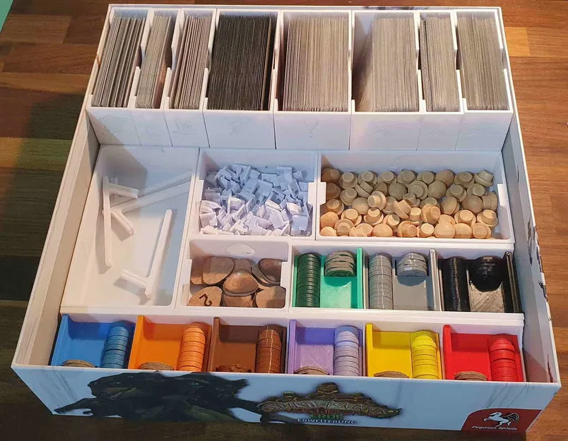 Spirit Island 2 Box Insert / Organizer / Storage Solution - Image 3