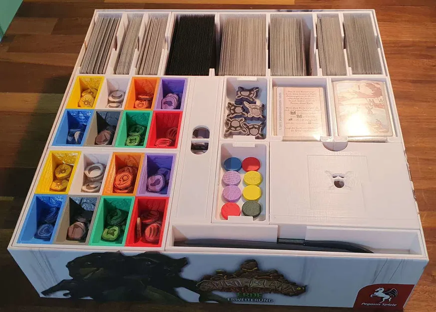 Spirit Island 2 Box Insert / Organizer / Storage Solution - Image 5