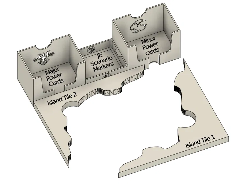 Spirit Island 2 Box Insert / Organizer / Storage Solution - Image 26