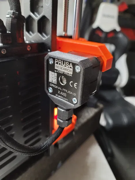 Chống căng dây cáp động cơ trục X cho Prusa Mk3 và Mk4 - Image 1