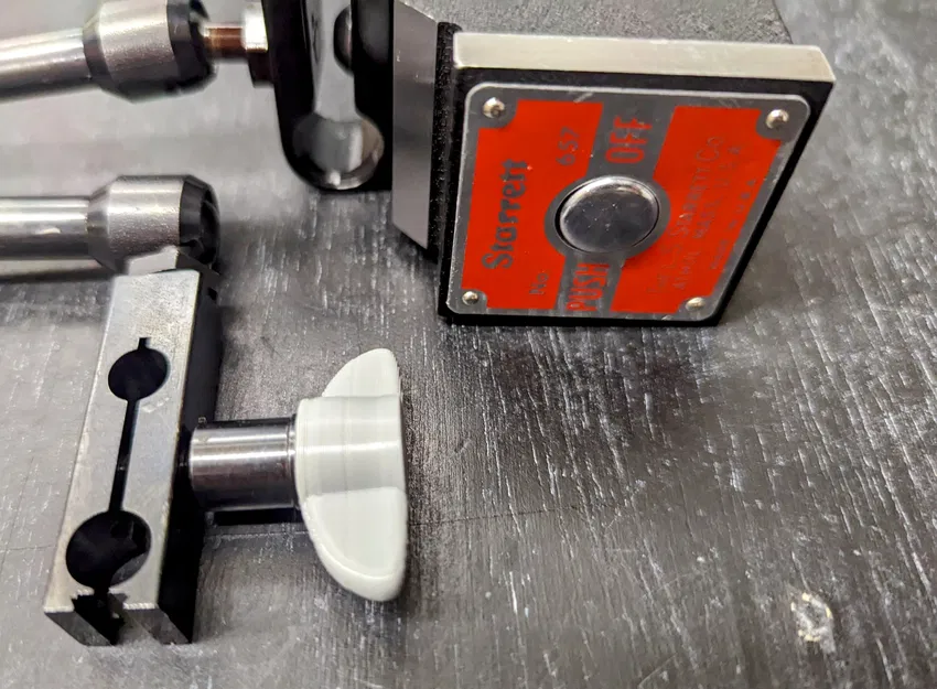 Núm Chỉnh Tinh Có Cánh - Thay thế cho Chân Đế Từ Đa Năng Starrett #657-1 - Image 1