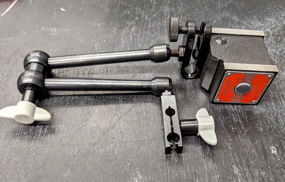 Núm Chỉnh Tinh Có Cánh - Thay thế cho Chân Đế Từ Đa Năng Starrett #657-1 - Image 2