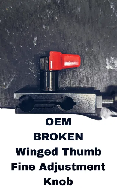 Núm Chỉnh Tinh Có Cánh - Thay thế cho Chân Đế Từ Đa Năng Starrett #657-1 - Image 3