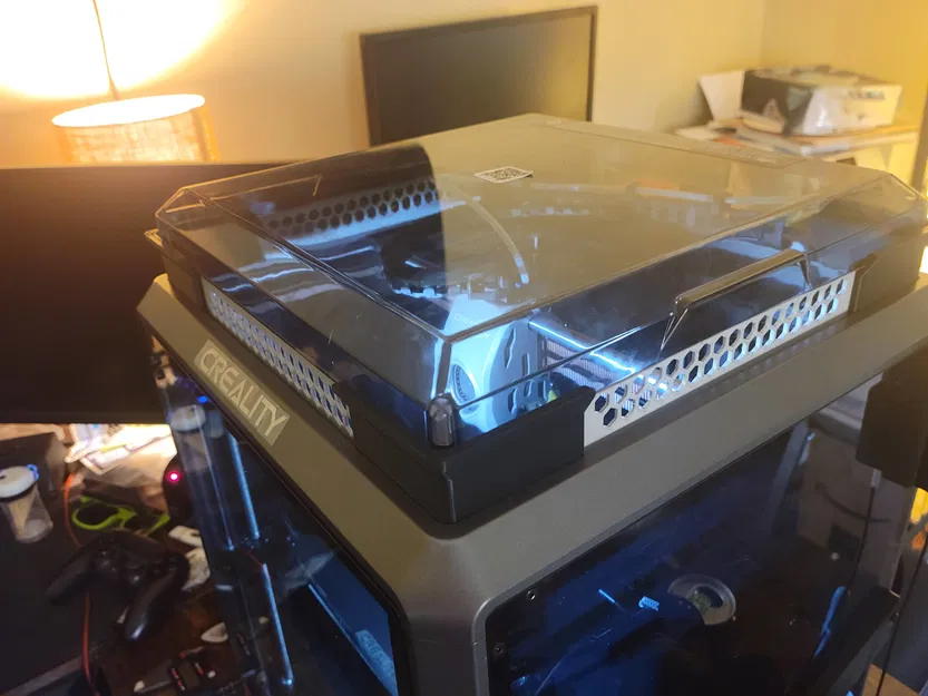 JC-Creality K1 Lid Riser - Bộ Nâng Nắp Mô-đun - Image 1