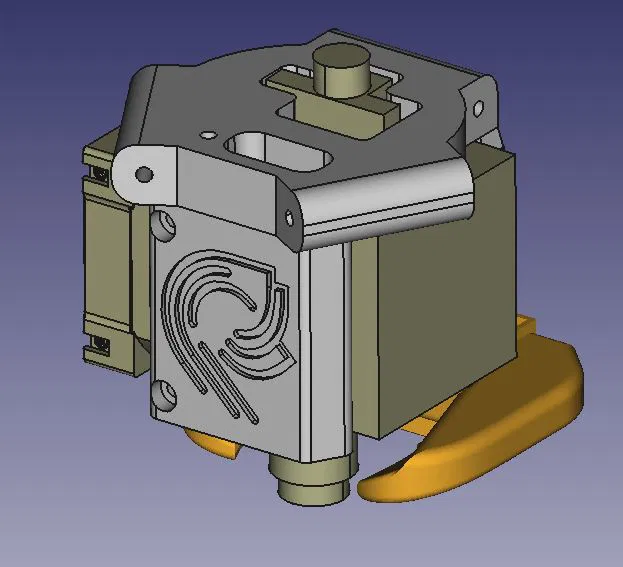 Revo Hemera XS D300VS+ Effector và Ống dẫn quạt (Sửa đổi) - Image 1