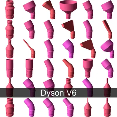 Phụ kiện ống hút và đầu nối cho Dyson V6