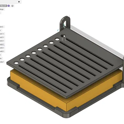 Khuôn Dán Giấy Ghi Chú Treo