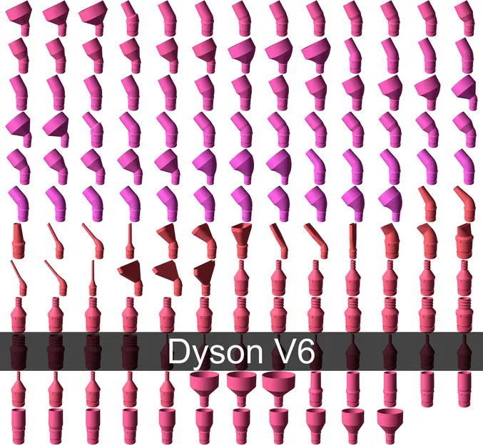 Phụ kiện ống hút và đầu nối cho Dyson V6 - Image 2