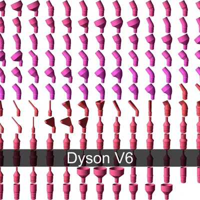 Phụ kiện ống hút và đầu nối cho Dyson V6