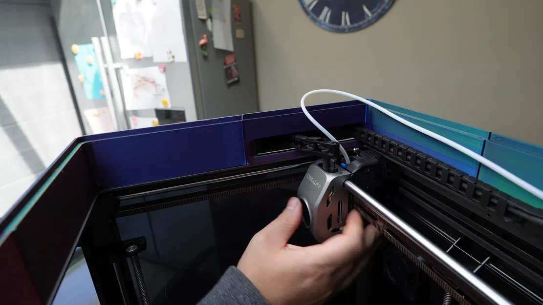 Creality K1 riser The Speedbump kín và có lỗ thông hơi - Image 2