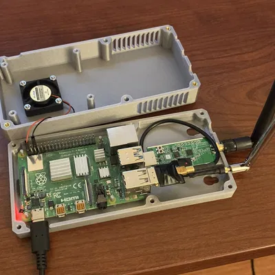 Vỏ case Raspberry Pi 4 B - Home Assistant