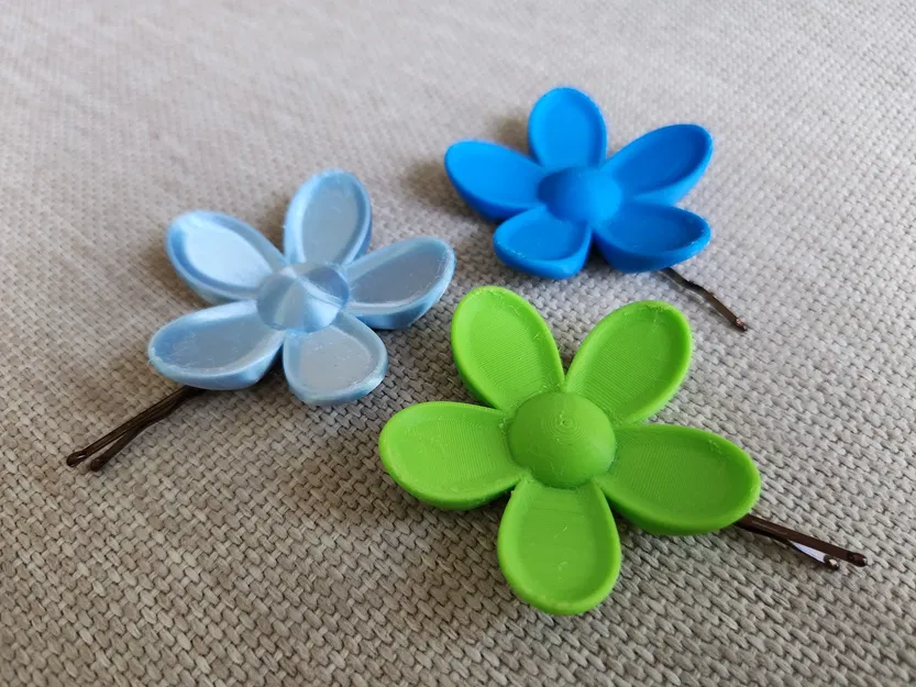 Kẹp Tóc Hình Hoa - Image 1