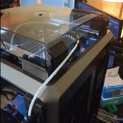 JC-Creality K1 Nâng Nắp Có Bản Lề