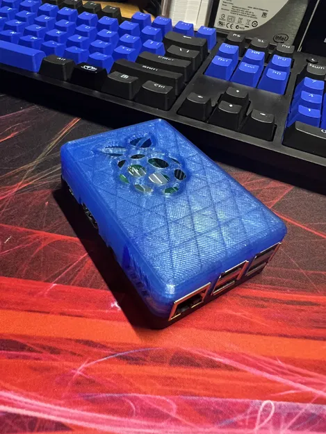 Vỏ Raspberry Pi 3 Model B có Logo Raspberry Pi | Cao hơn - Image 2