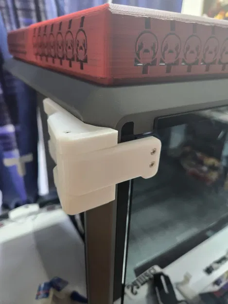 Bản lề cửa 270° Creality K1 Max có chốt cửa - Image 1