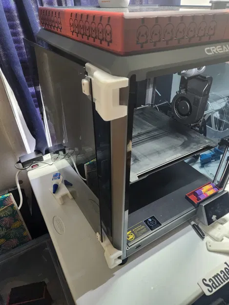 Bản lề cửa 270° Creality K1 Max có chốt cửa - Image 4