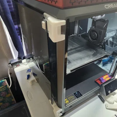 Bản lề cửa 270° Creality K1 Max có chốt cửa